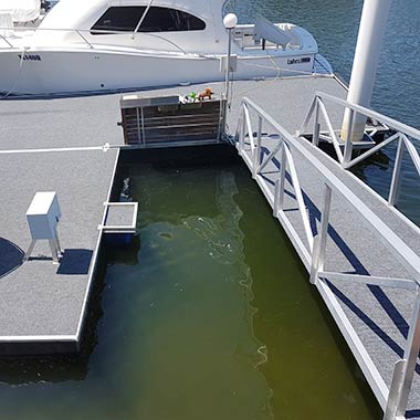 Pontoon structural repairs