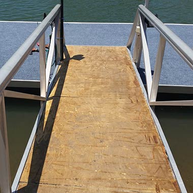 Gangway repairs